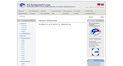 Desktop Screenshot of ag-epilepsiechirurgie.de